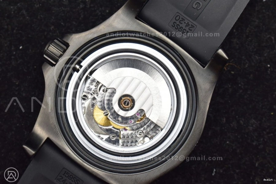 Bezel Blue On Dial A2824 1:1 Best Superocean Edition Black Black Automatic TF Strap Rubber 44 0329